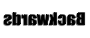 backwards